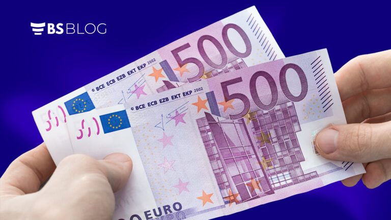 Zwei 500 Euro Scheine